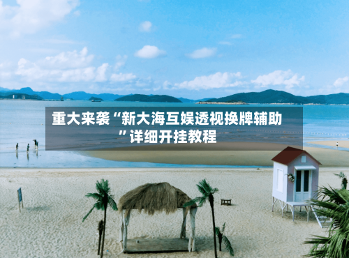 重大来袭“新大海互娱透视换牌辅助”详细开挂教程