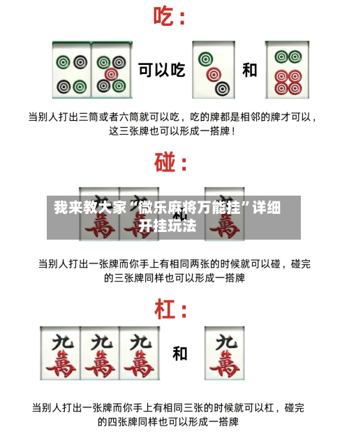 我来教大家“微乐麻将万能挂”详细开挂玩法