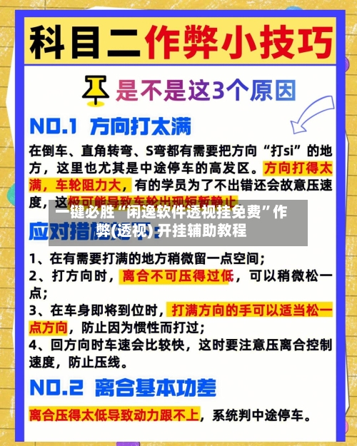 一键必胜“闲逸软件透视挂免费”作弊(透视) 开挂辅助教程