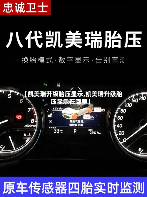 【凯美瑞升级胎压显示,凯美瑞升级胎压显示在哪里】