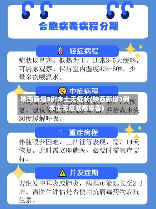 陕西新增3例本土无症状(陕西新增3例本土无症状感染者)