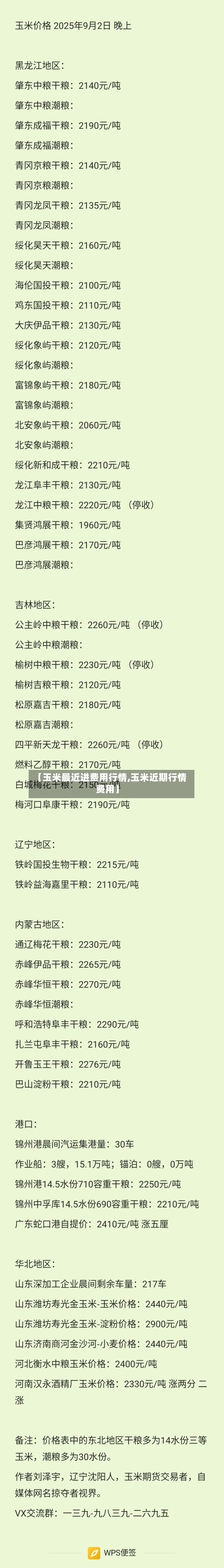 【玉米最近进费用行情,玉米近期行情费用】