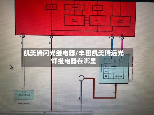 凯美瑞闪光继电器/丰田凯美瑞远光灯继电器在哪里