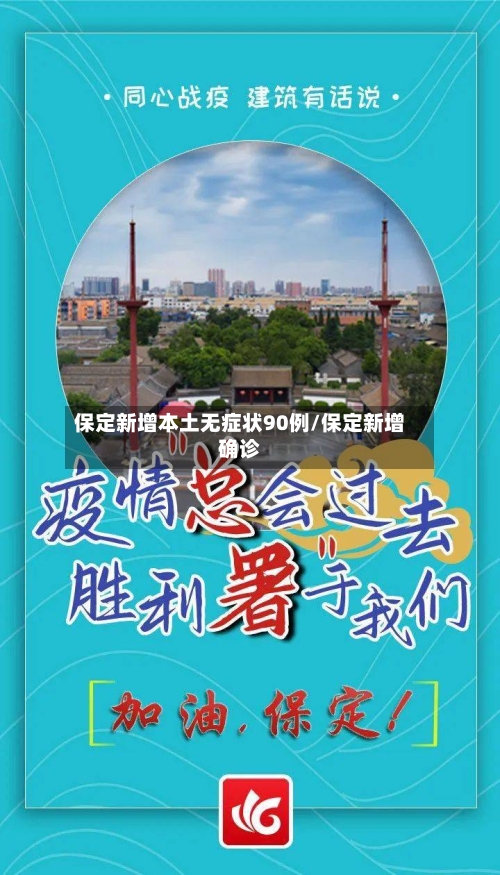 保定新增本土无症状90例/保定新增确诊