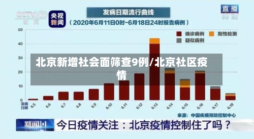 北京新增社会面筛查9例/北京社区疫情