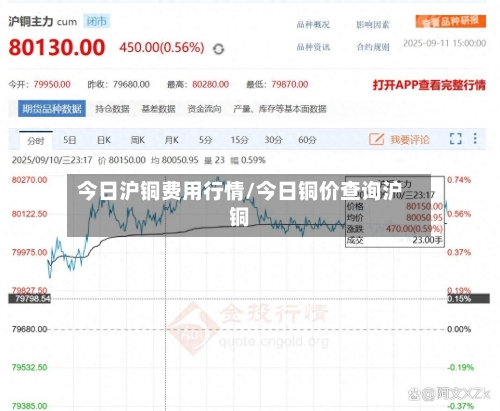 今日沪铜费用行情/今日铜价查询沪铜